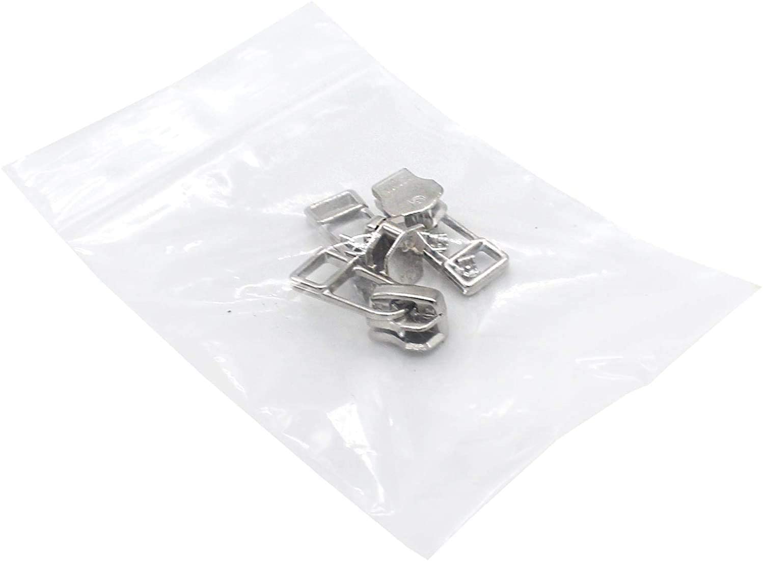 Zipper Repair Kit - #5 Aluminum YKK Zipper Pulls - Slider with